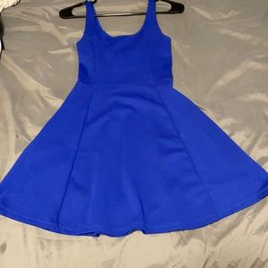 Blue Skater Dress